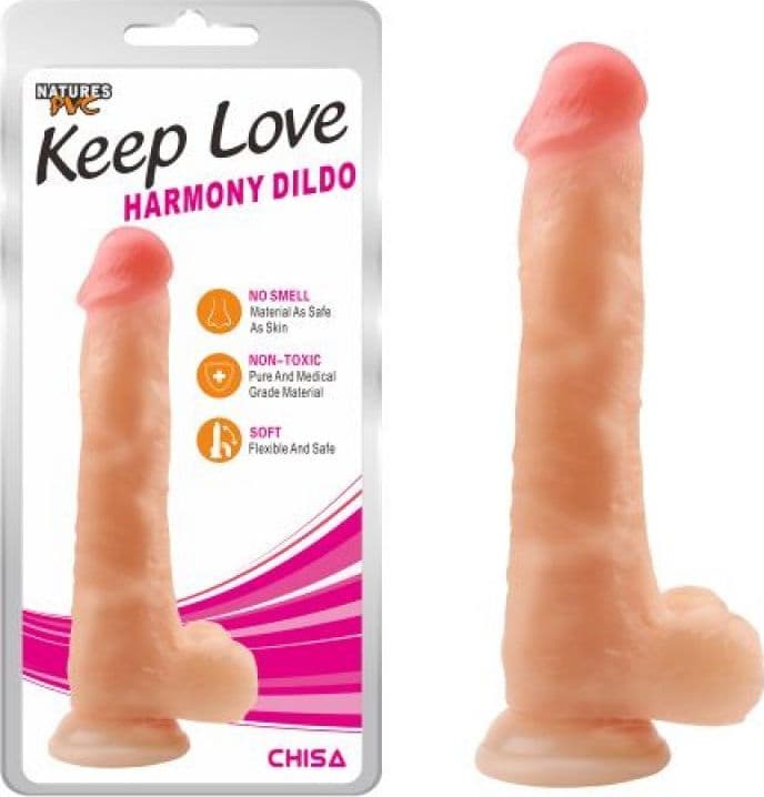 Harmony Dildo Flesh con ventosa 24 cm - 2