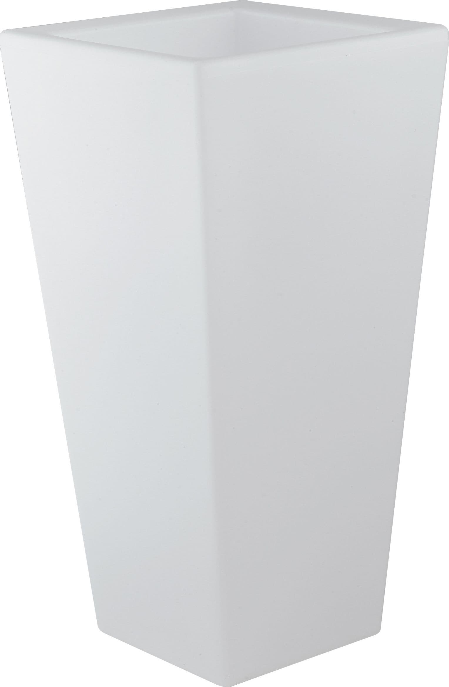 Lampada vaso da giardino GECO bianco a LED RGB dimmerabile cambia colore  28x28 cm Altezza 60 cm - 3
