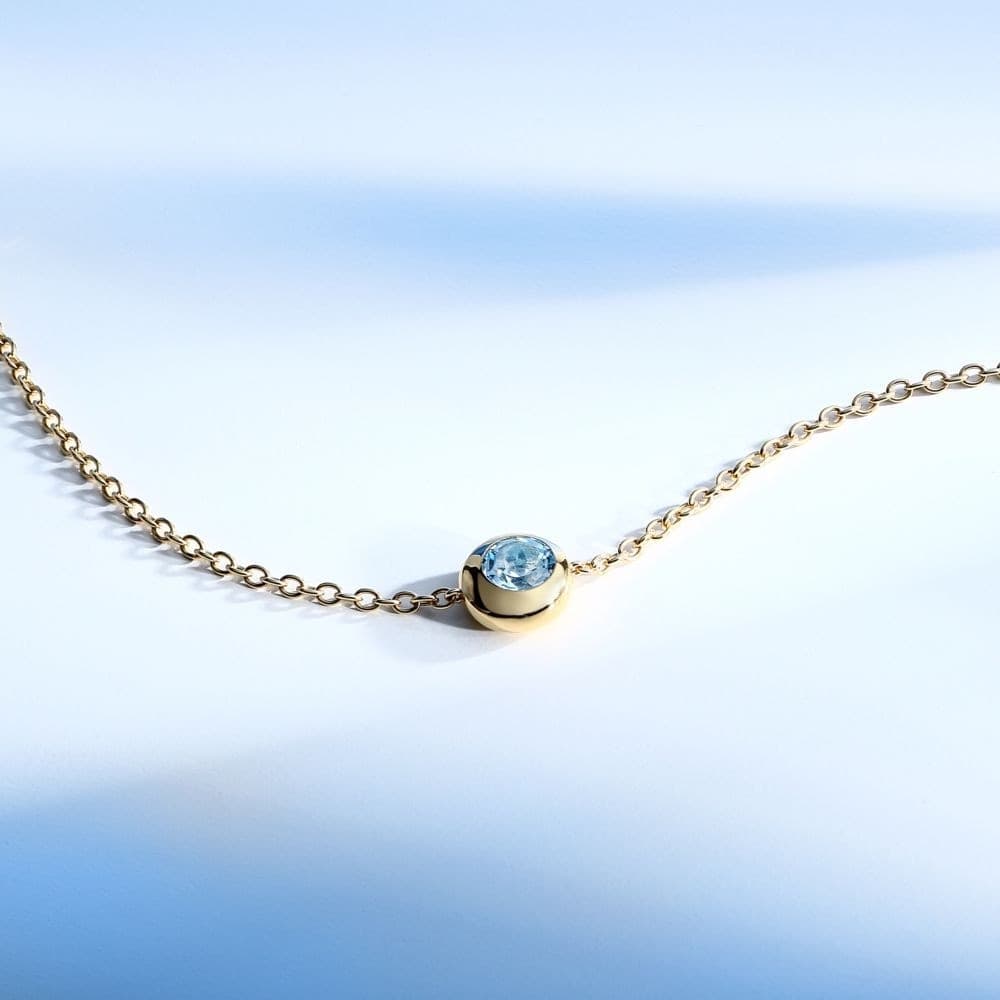 Bracciale Morellato Tesori Eterni Oro con Topazio Blu (SAXN10) - 6
