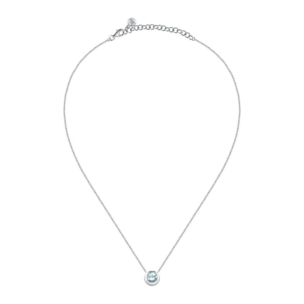 Collana Morellato Tesori Eterni Silver con Topazio Azzurro (SAXN34) - 2