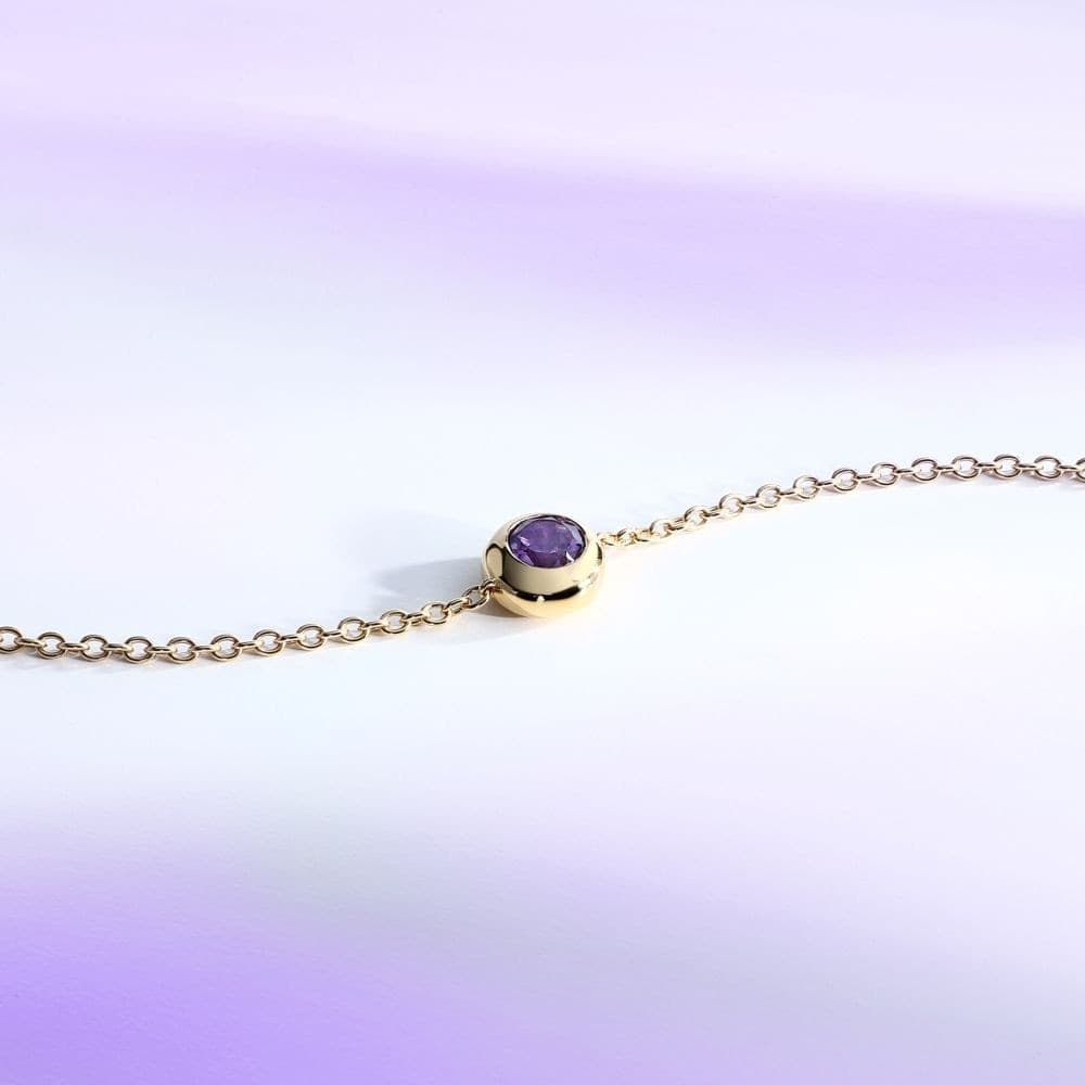 Bracciale Morellato Tesori Eterni Oro Punto Luce Viola (SAXN09) - 6