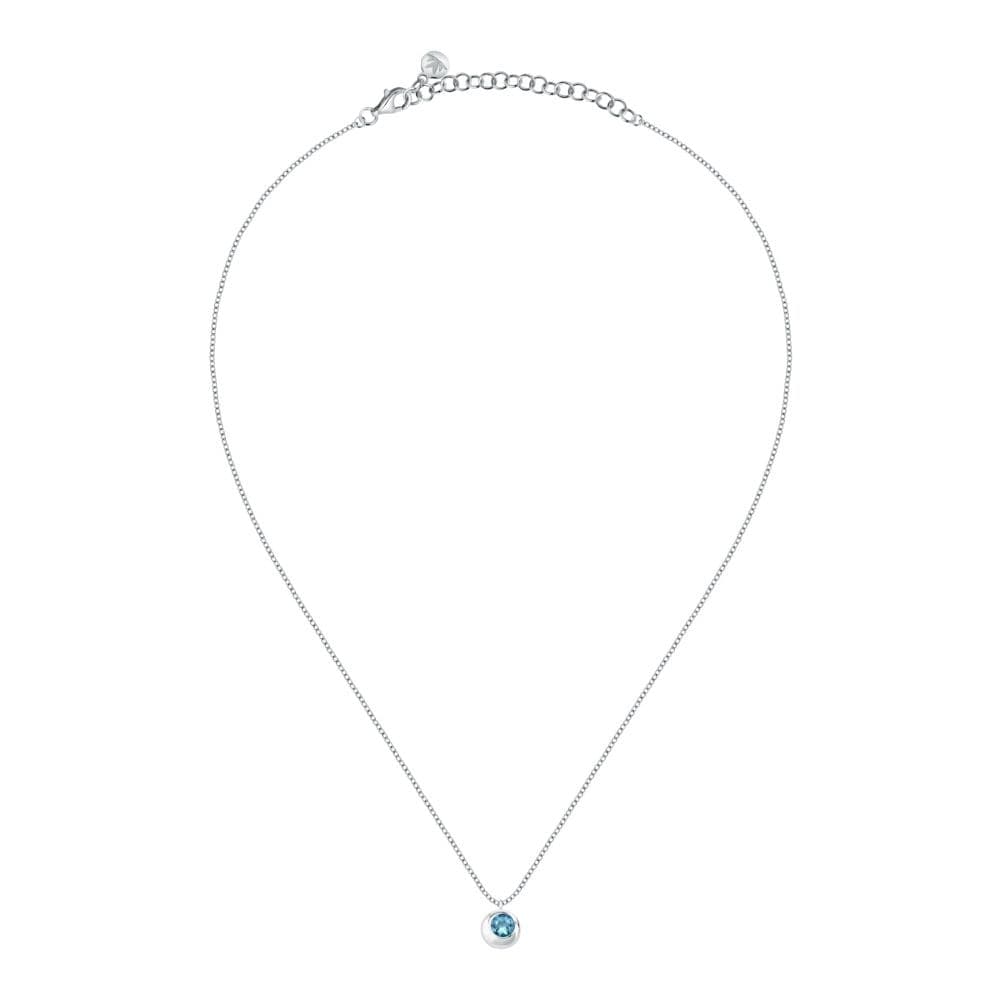Collana Morellato Tesori Eterni Silver con Topazio Blu (SAXN06) - 2