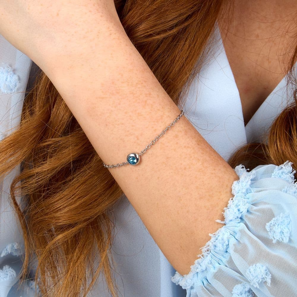 Morellato Tesori Eterni – Bracciale Donna Silver con Topazio Blu (SAXN14) - 5