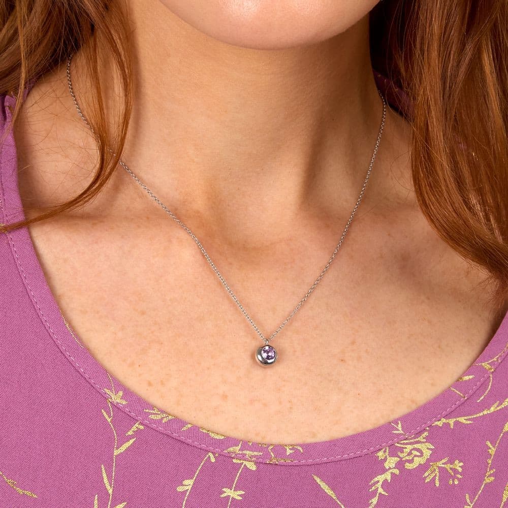 Collana Morellato Tesori Eterni Punto Luce Viola (SAXN07) - 5