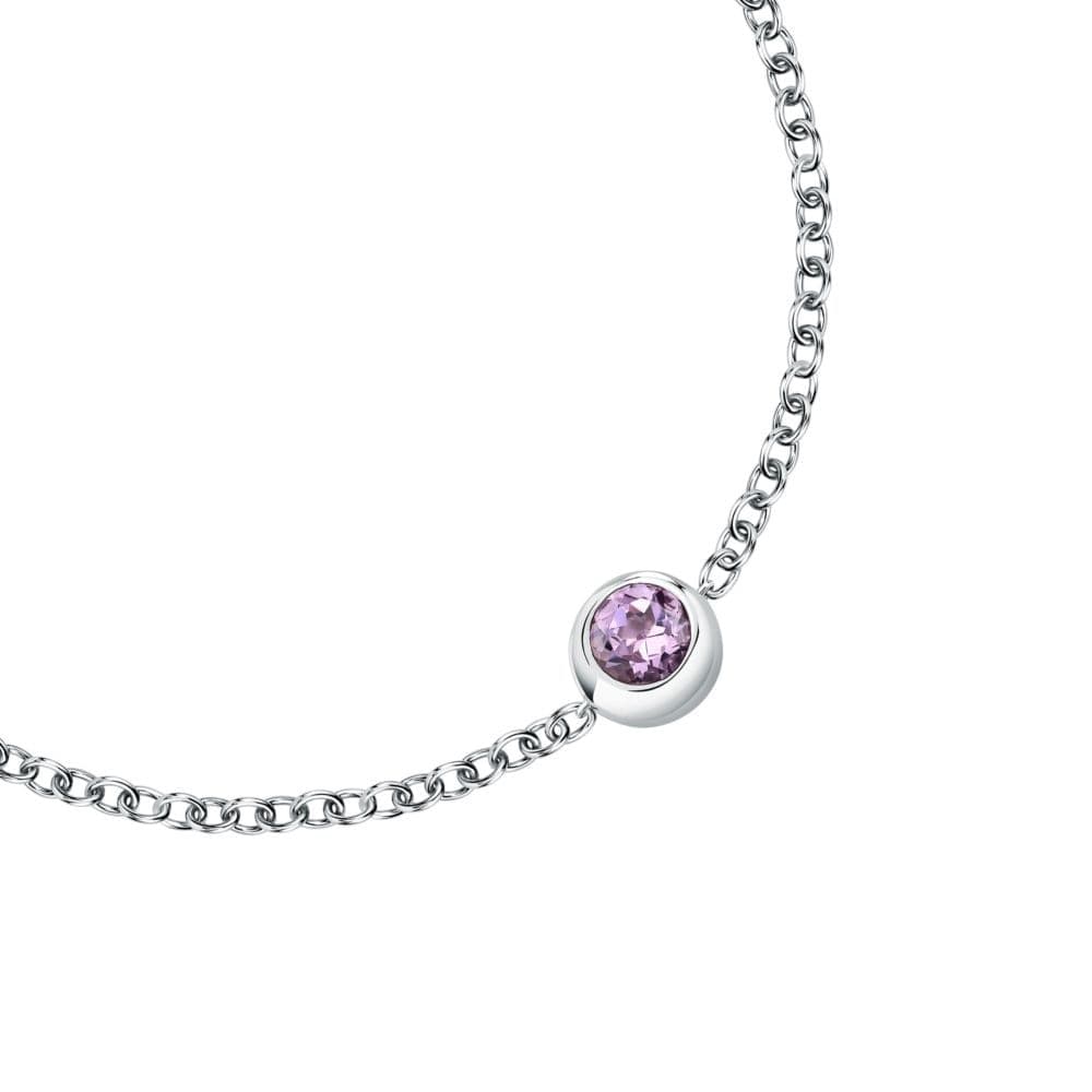 Morellato Tesori Eterni – Bracciale Donna Silver con Ametista Viola (SAXN15) - 2