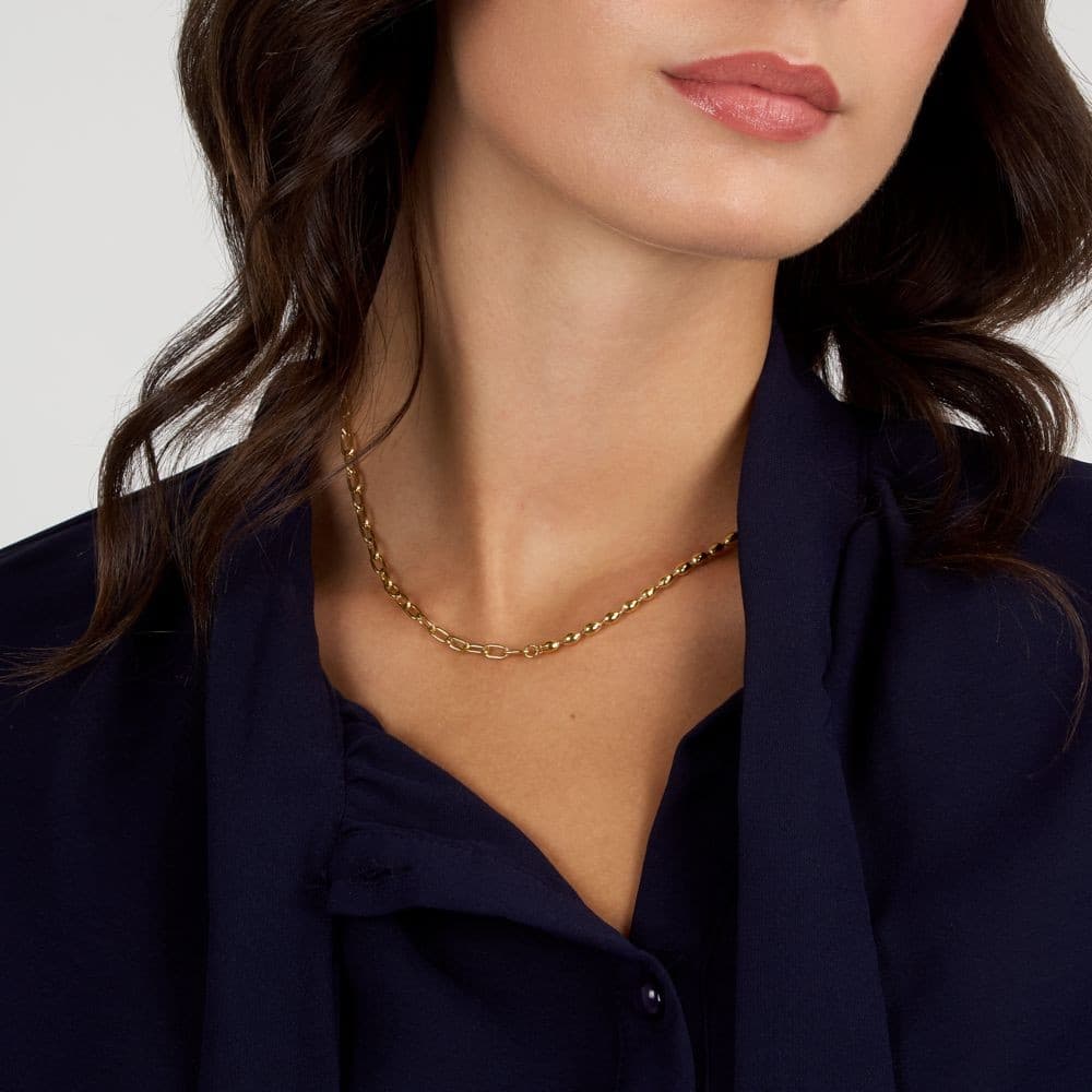 Collana Morellato Intrecci Donna Oro in Acciaio (SAZC08) - 4