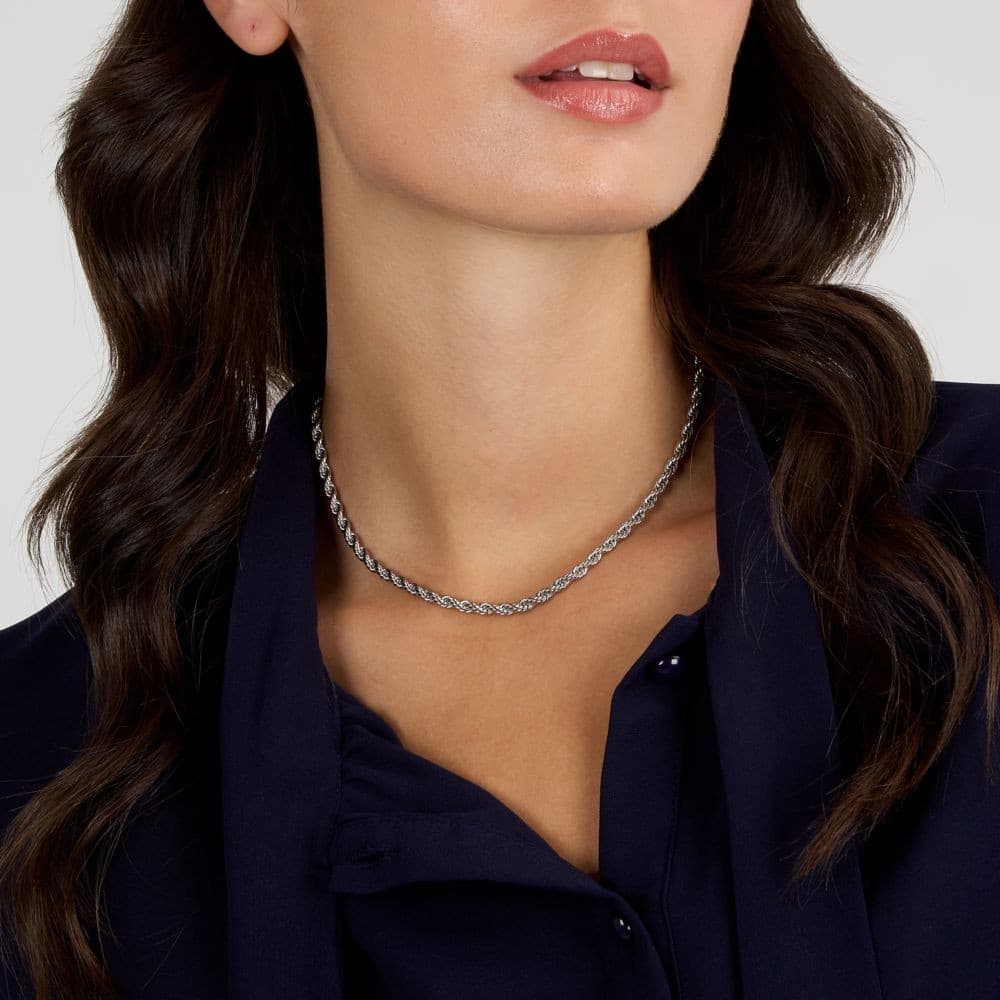 Collana Morellato Intrecci Donna Silver in Acciaio (SAZC20) - 4