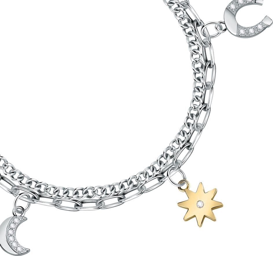 Bracciale Morellato Talismani Donna Stella Luna Ferro di Cavallo (SAUY09) - 2