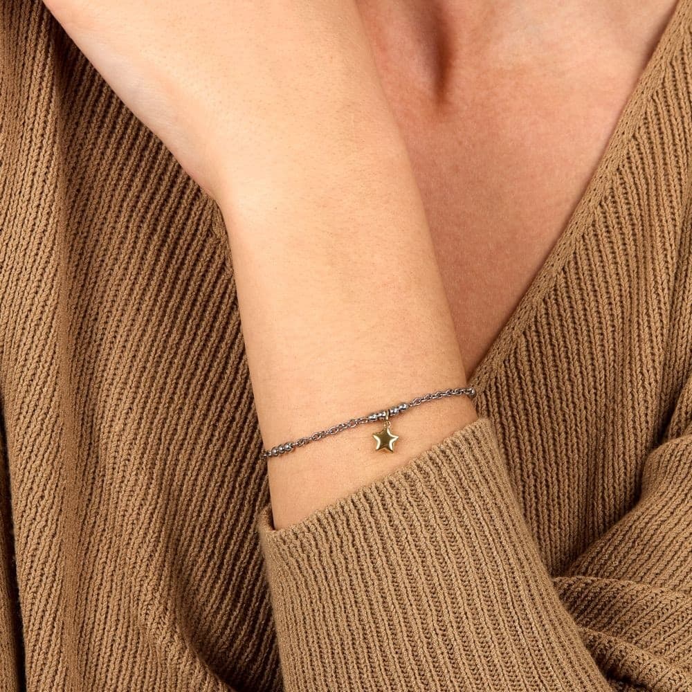 Bracciale Morellato Talismani Donna con Stella Bicolore (SAIX27) - 5