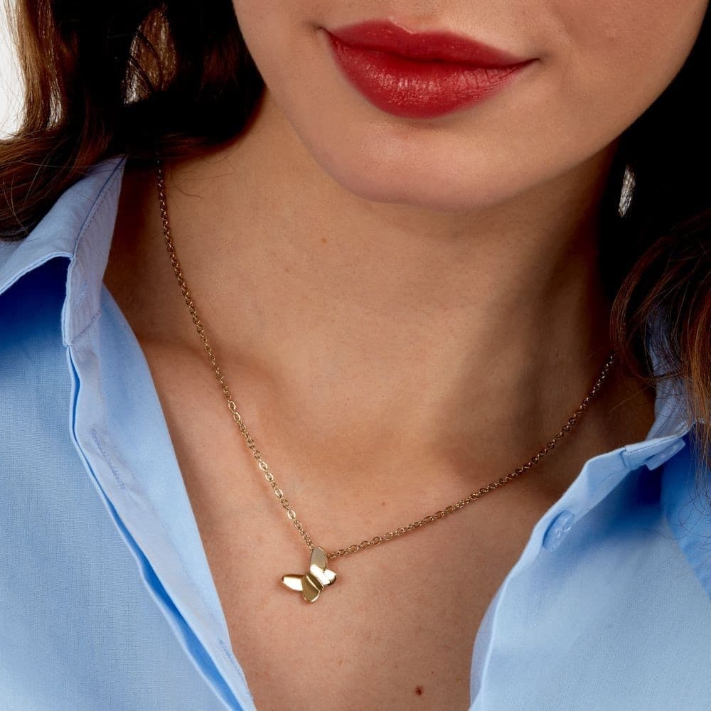 Collana Morellato Talismani Donna con Farfalla Dorata (SAUN29) - 5