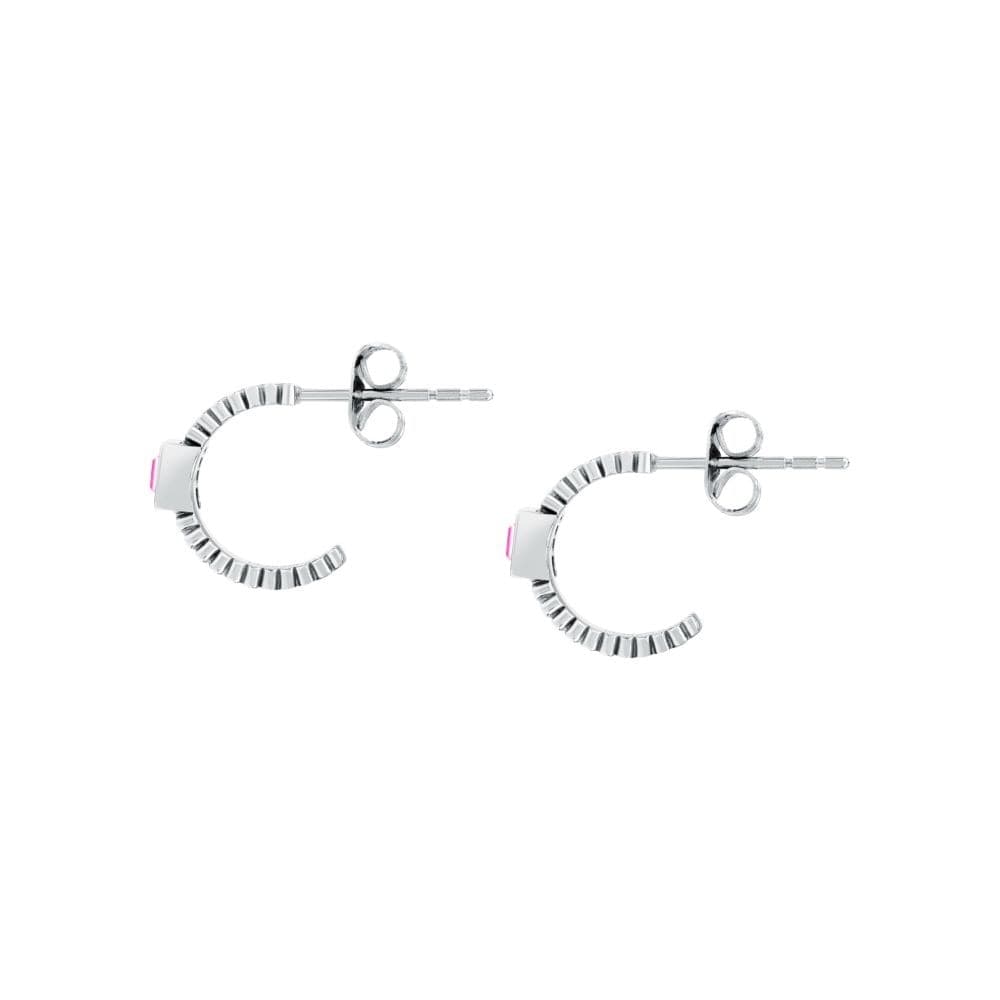 Orecchini Morellato Gioia Donna Silver con Cristalli Rosa (SAVY43) - 3