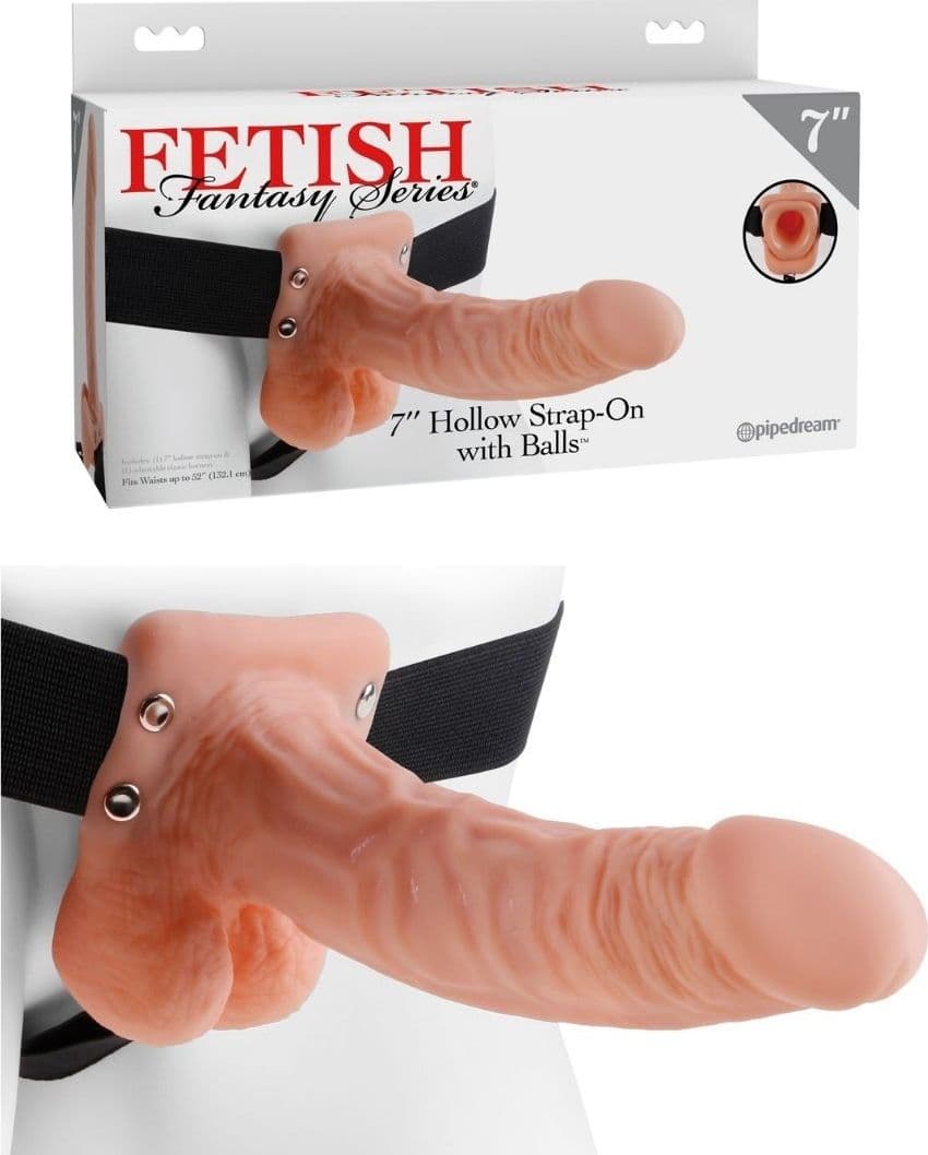 Fallo indossabile strap-on cavo Fetish Fantasy 7" 18.9 cm - 5