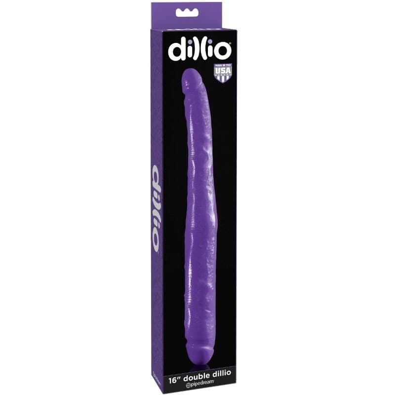 Fallo gigante doppio Dillio Doppio Dildo 40,7 cm dildo enorme - 3