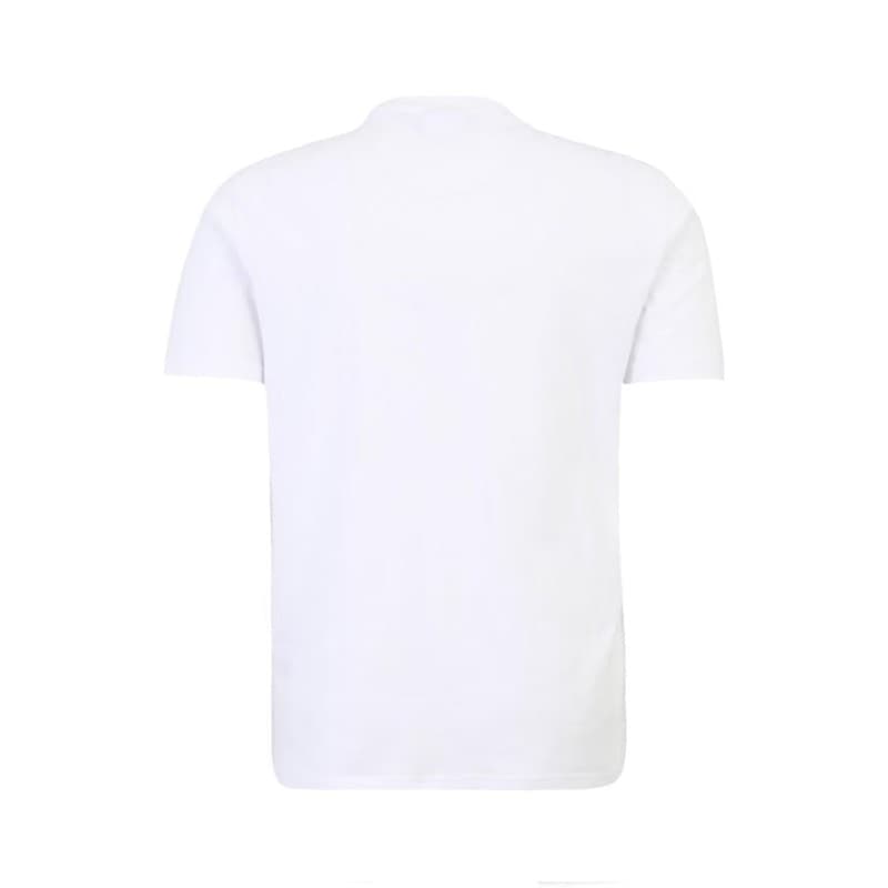 FILA Laas Regular Tee T-Shirt Uomo  Vestibilità Regular  Stile Casual Sportivo Bianco - 2