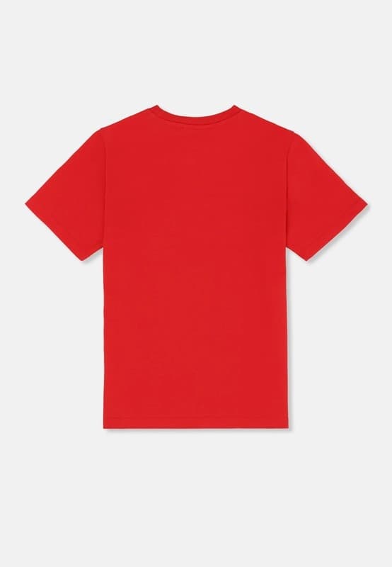 T-shirt Uomo Fila Rifredi in Cotone – Maglietta Girocollo Maniche Corte True red - 2