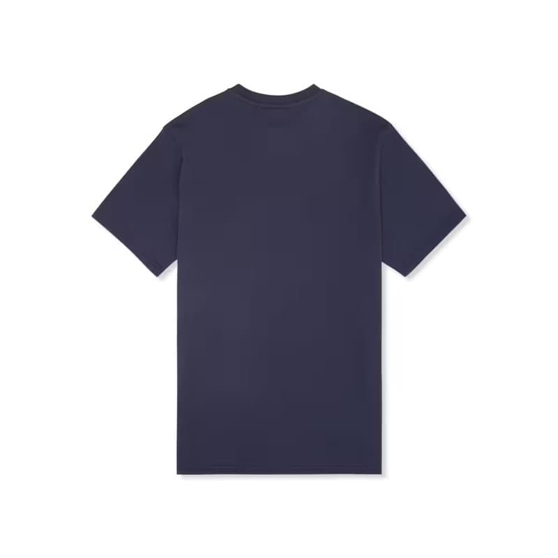 T-shirt Uomo Fila Valsera Regular Logo 100% Cotone, Maglietta Girocollo Maniche Corte Blu - 2
