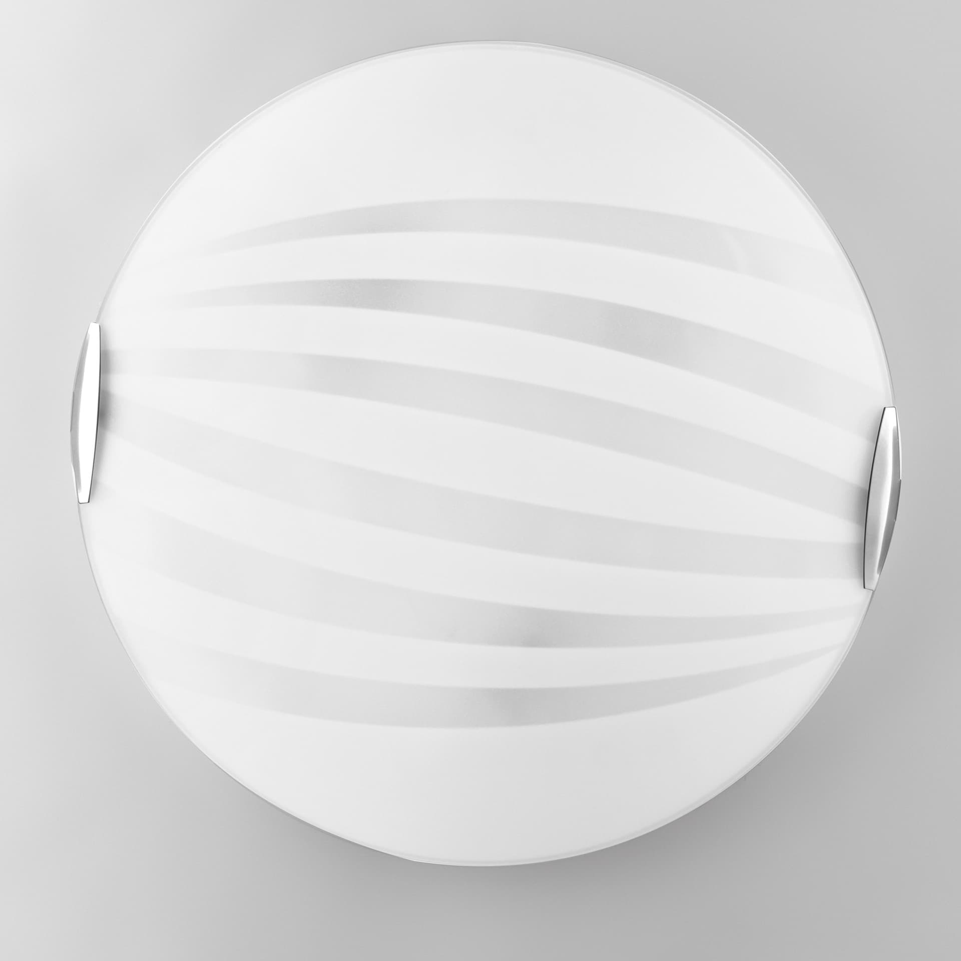 Lampada da Soffitto circolare Vetro a Fasce concentriche Disponibile in 3 misure 2X 3X 4XE27 - 9