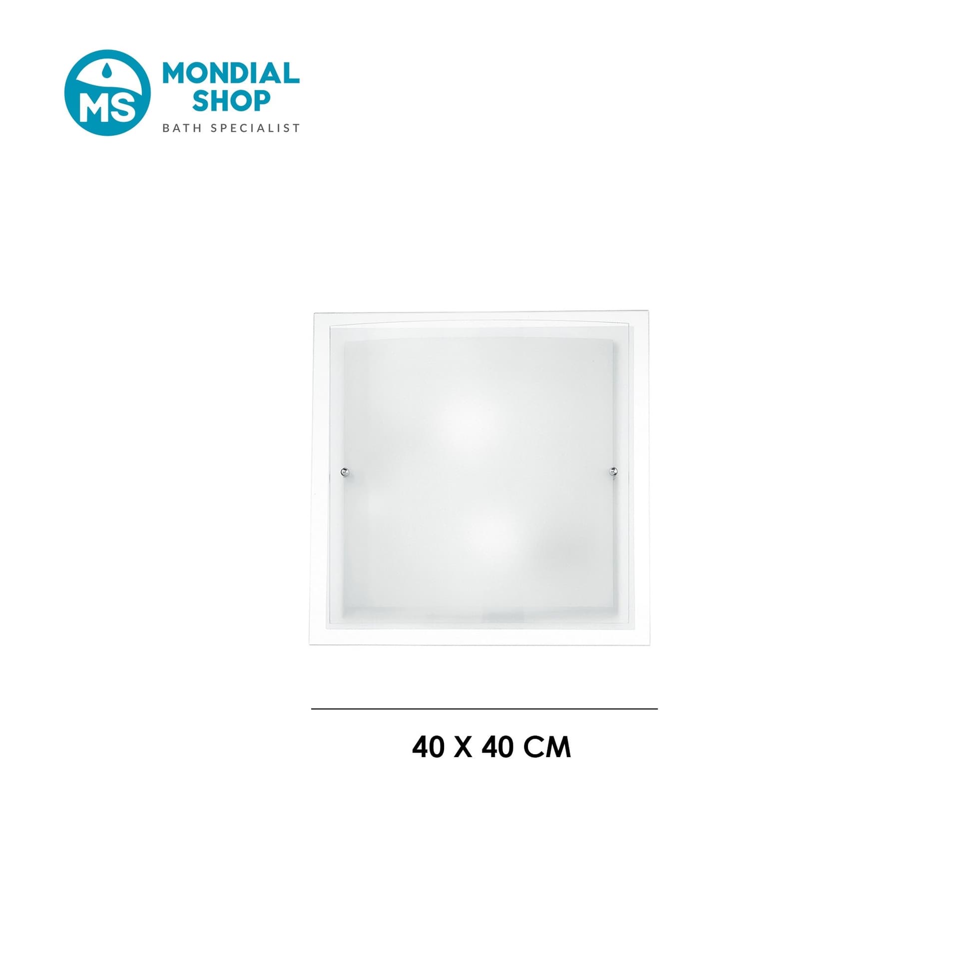 Plafoniera moderna Bianca 2xE27 Lampada da soffitto universale Per camere e uffici - 3