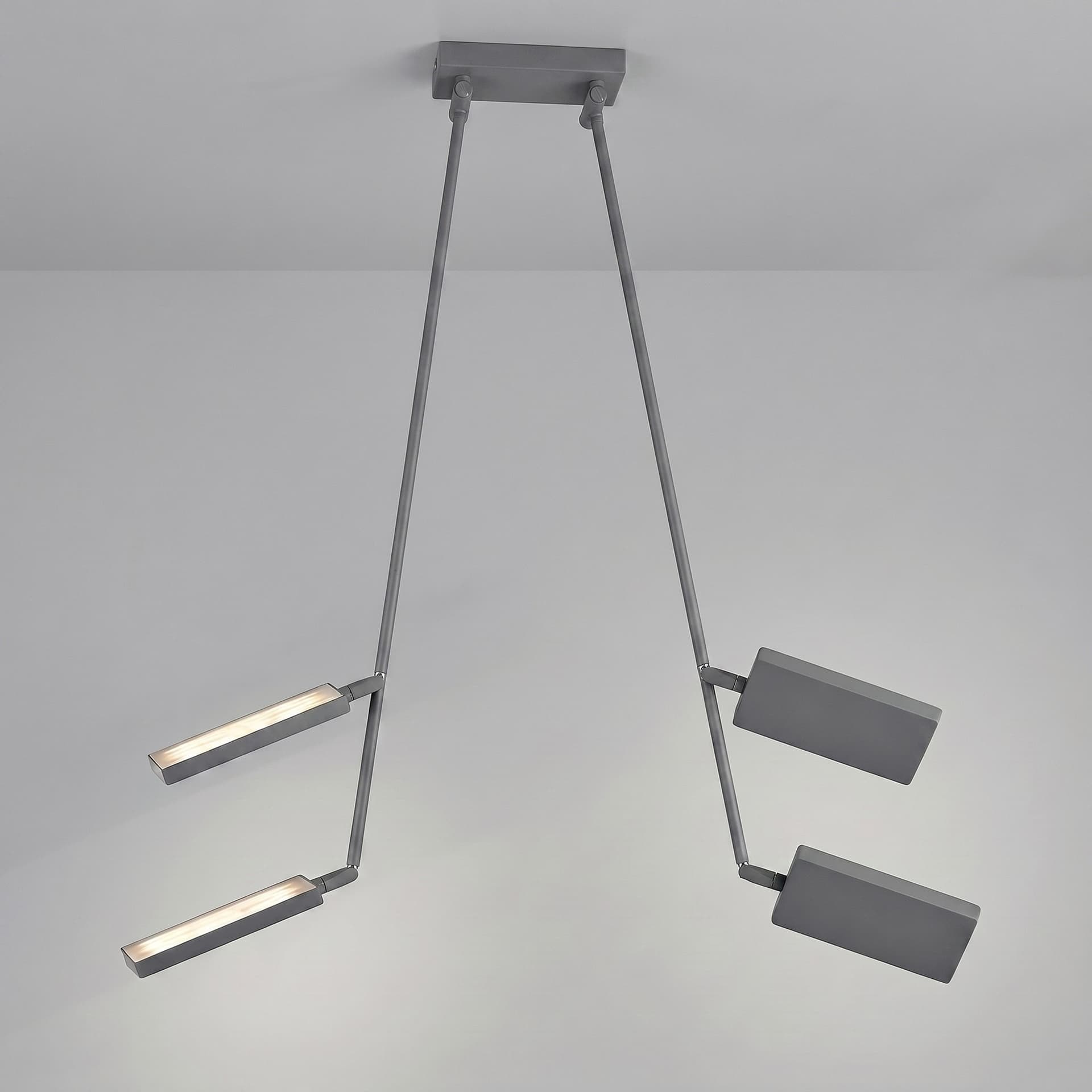Plafoniera LED per interni Design moderno Disponibile in 4 varianti 2x17W Spot orientabile - 17