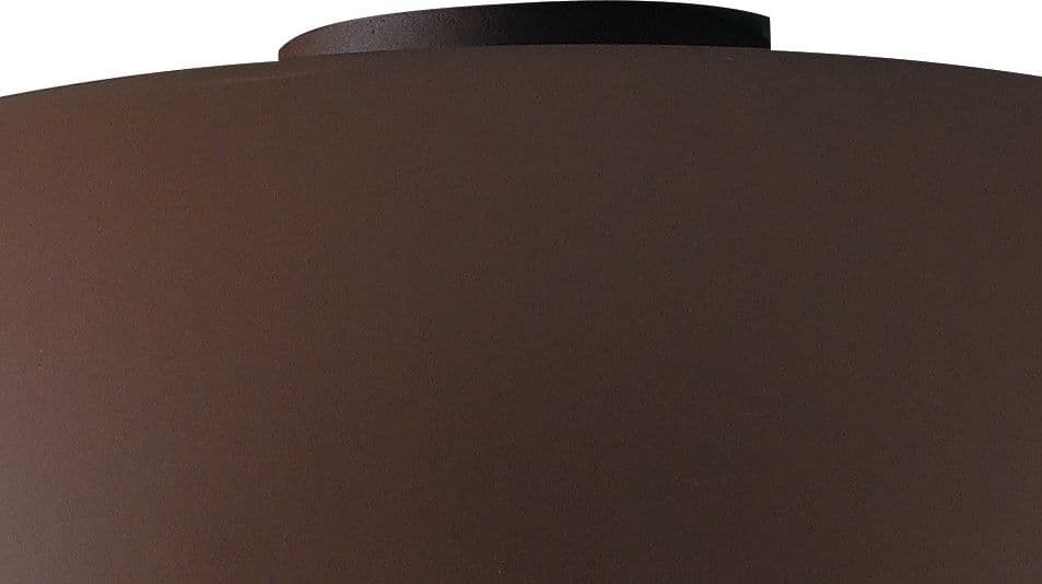 Plafoniera Lampada da soffitto  BISTROT design moderno colore bronzo / bianco 3x E27 - 4