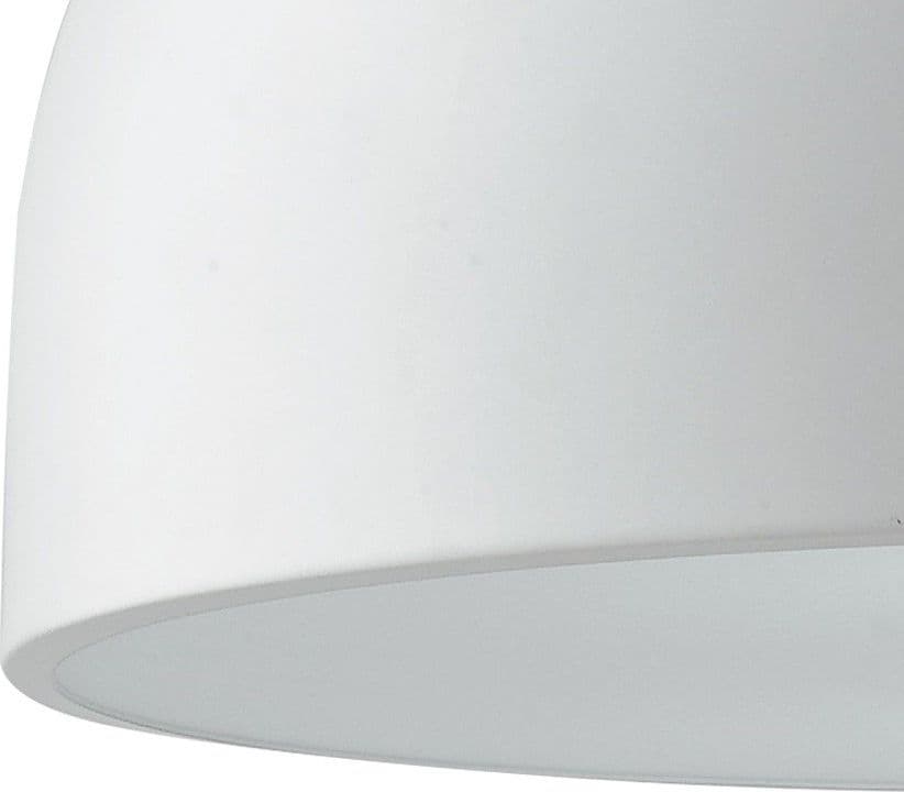 Plafoniera Lampada da soffitto  BISTROT design moderno bianca 3x E27 - 4