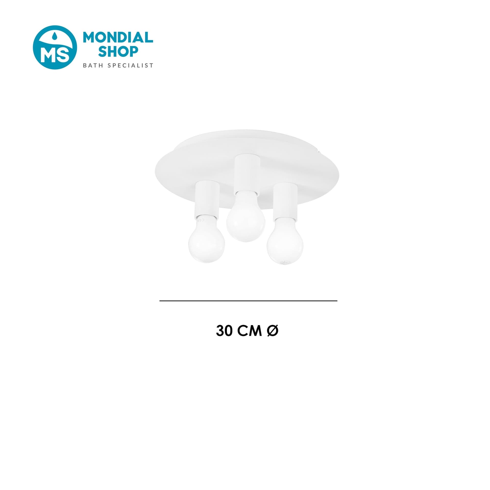 Plafoniera design moderno per interni 3XE27 in 3 varianti - 6