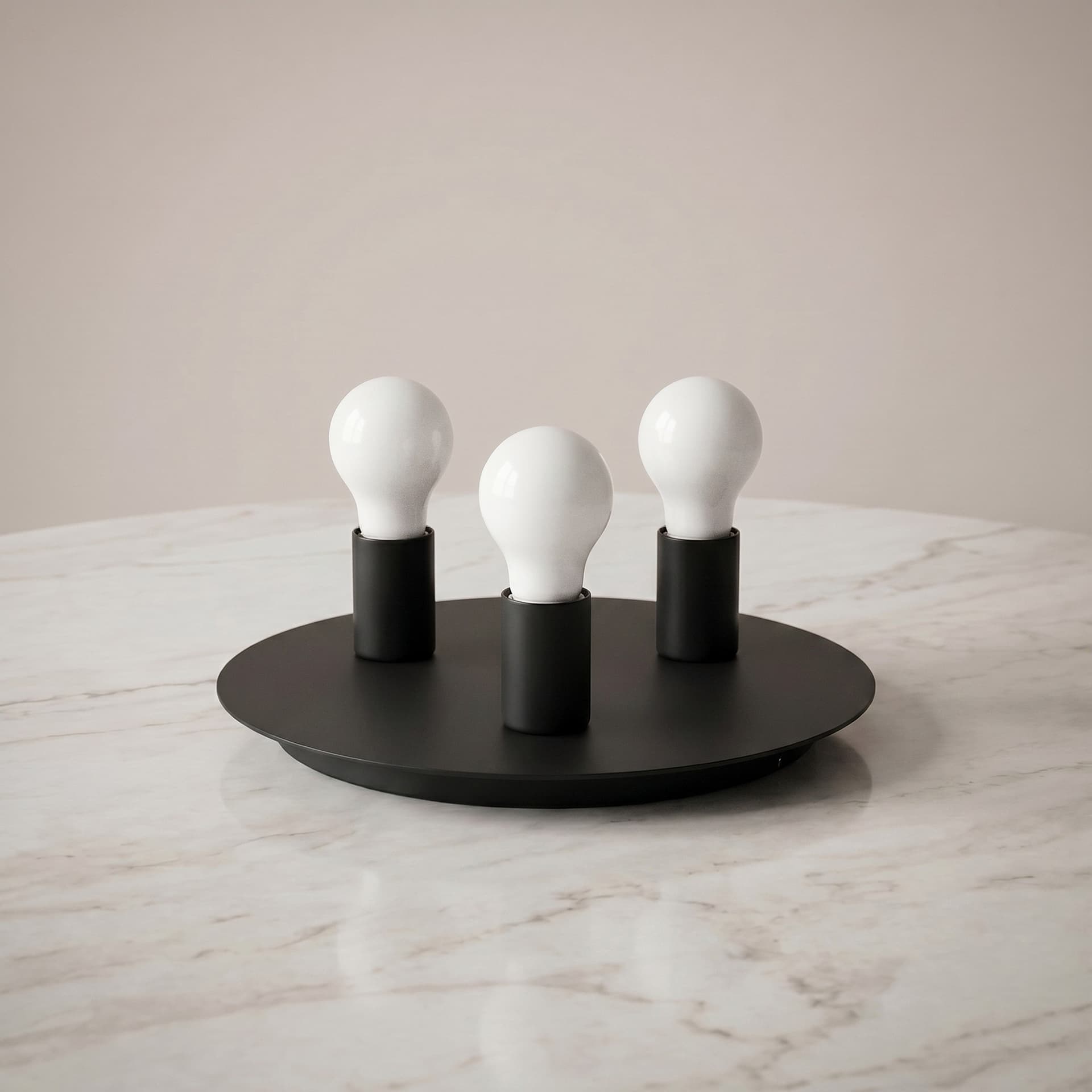 Plafoniera design moderno per interni 3XE27 in 3 varianti - 8
