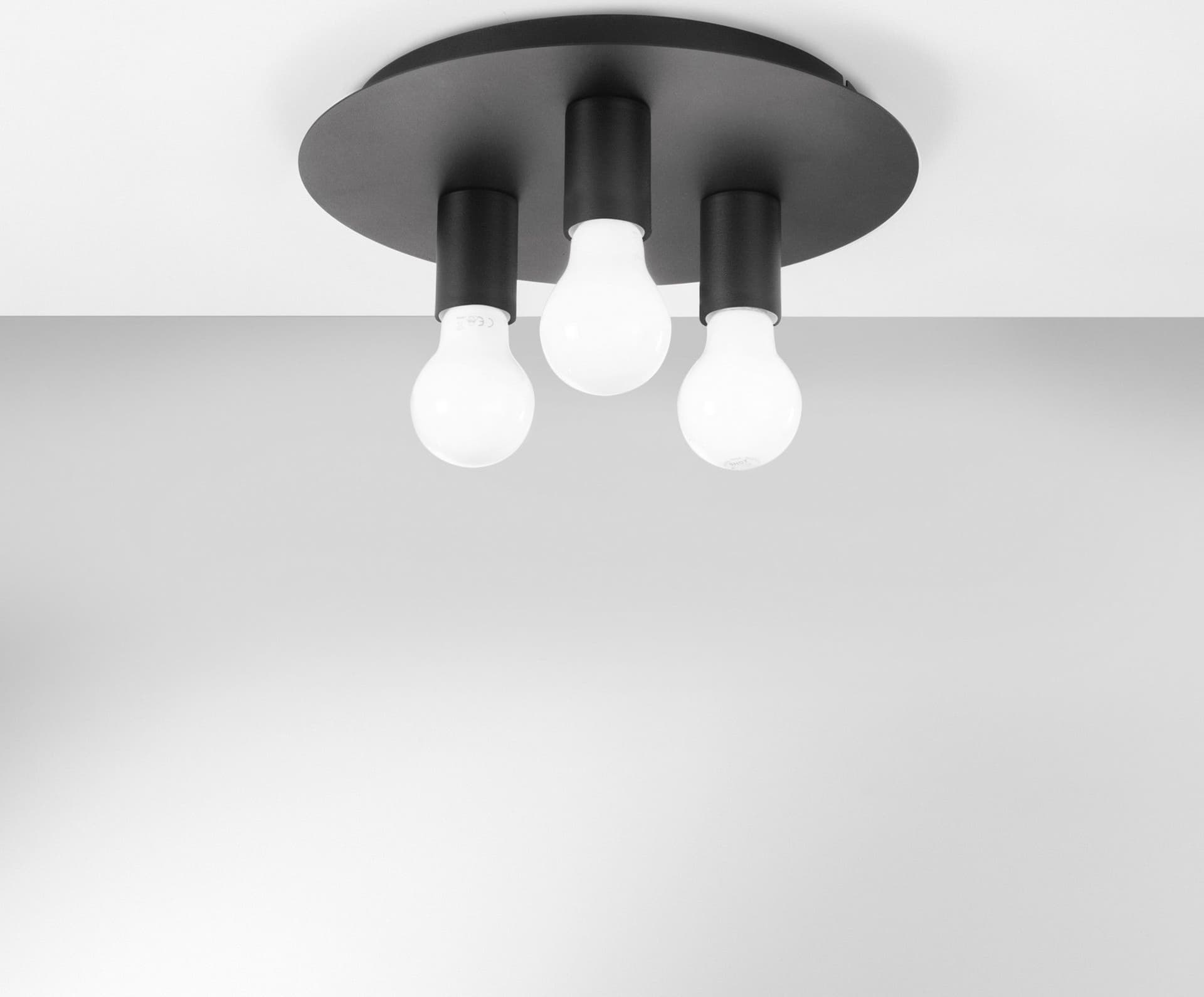 Plafoniera design moderno per interni 3XE27 in 3 varianti - 10