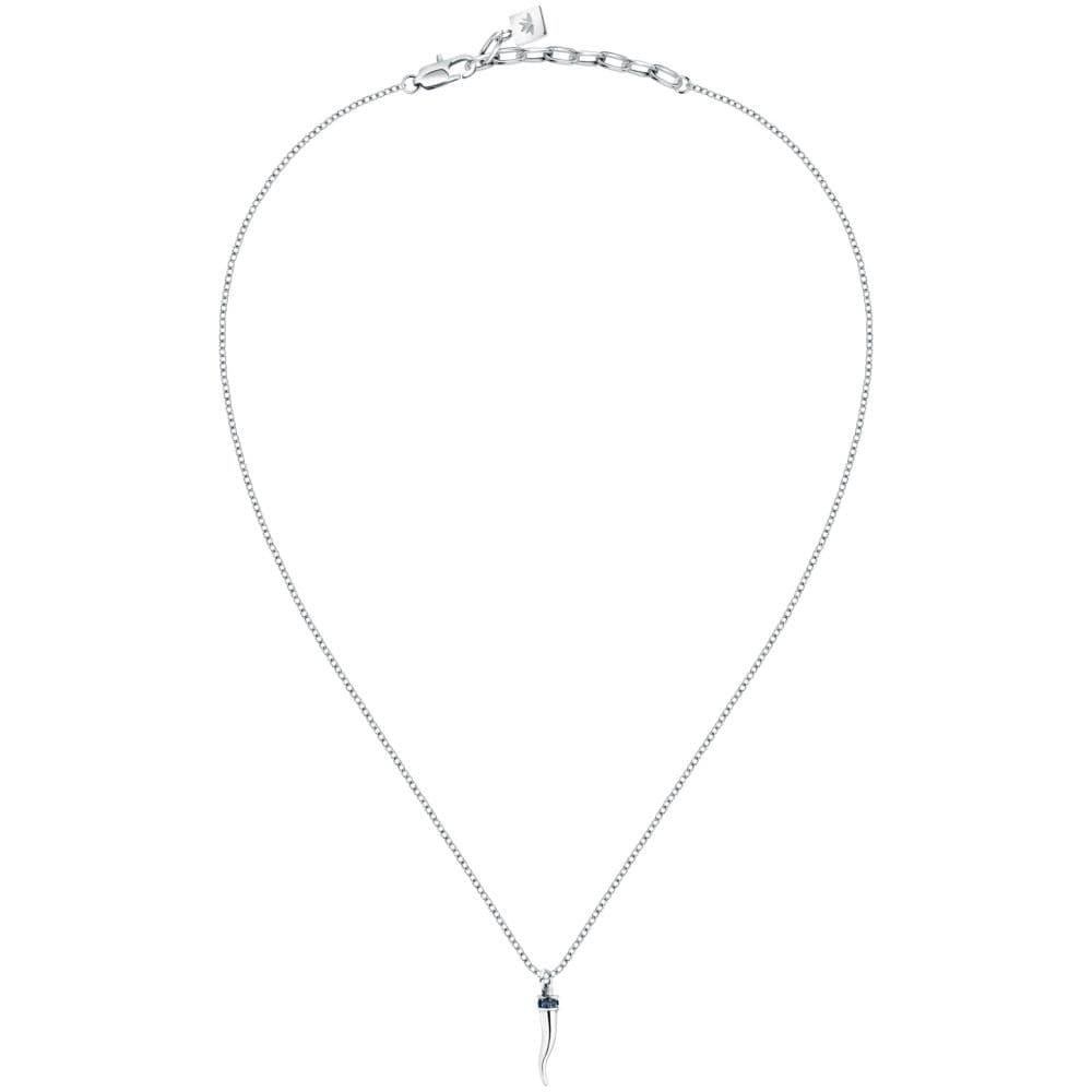 Motown – Collana Uomo Silver Cornetto / Blu (SABH45) - 2