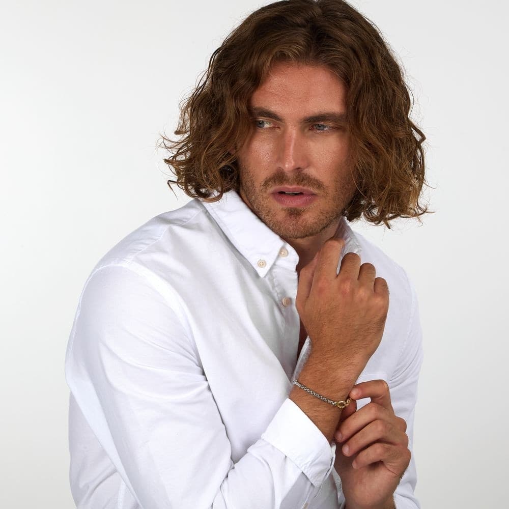 Morellato Motown – Bracciale Uomo Silver con Dettagli Oro (SALS92) - 4