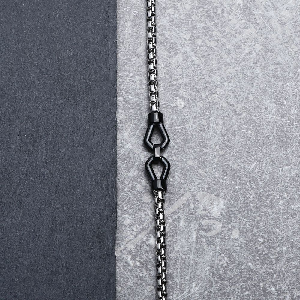 Morellato Motown – Bracciale Uomo Silver e Nero (SALS91) - 6