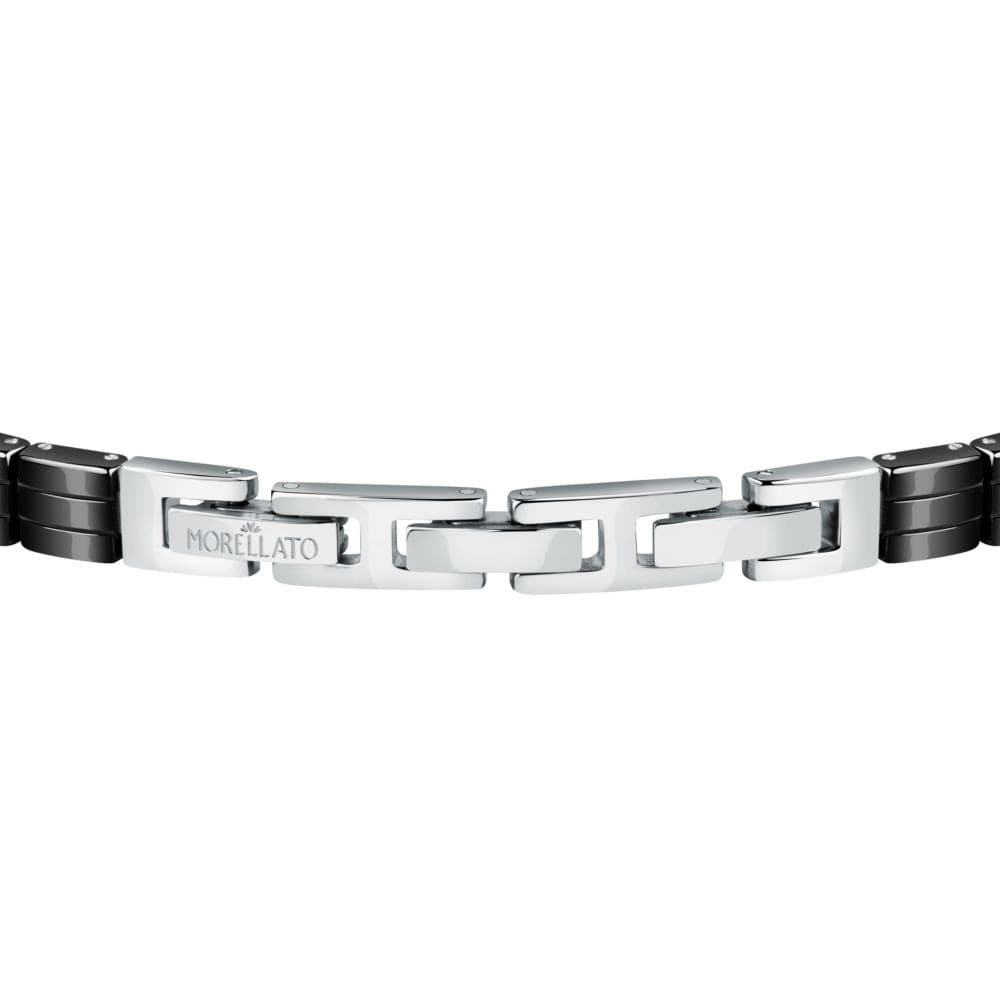 Bracciale Morellato Gold Uomo Silver Nero Oro (SATM11) - 3