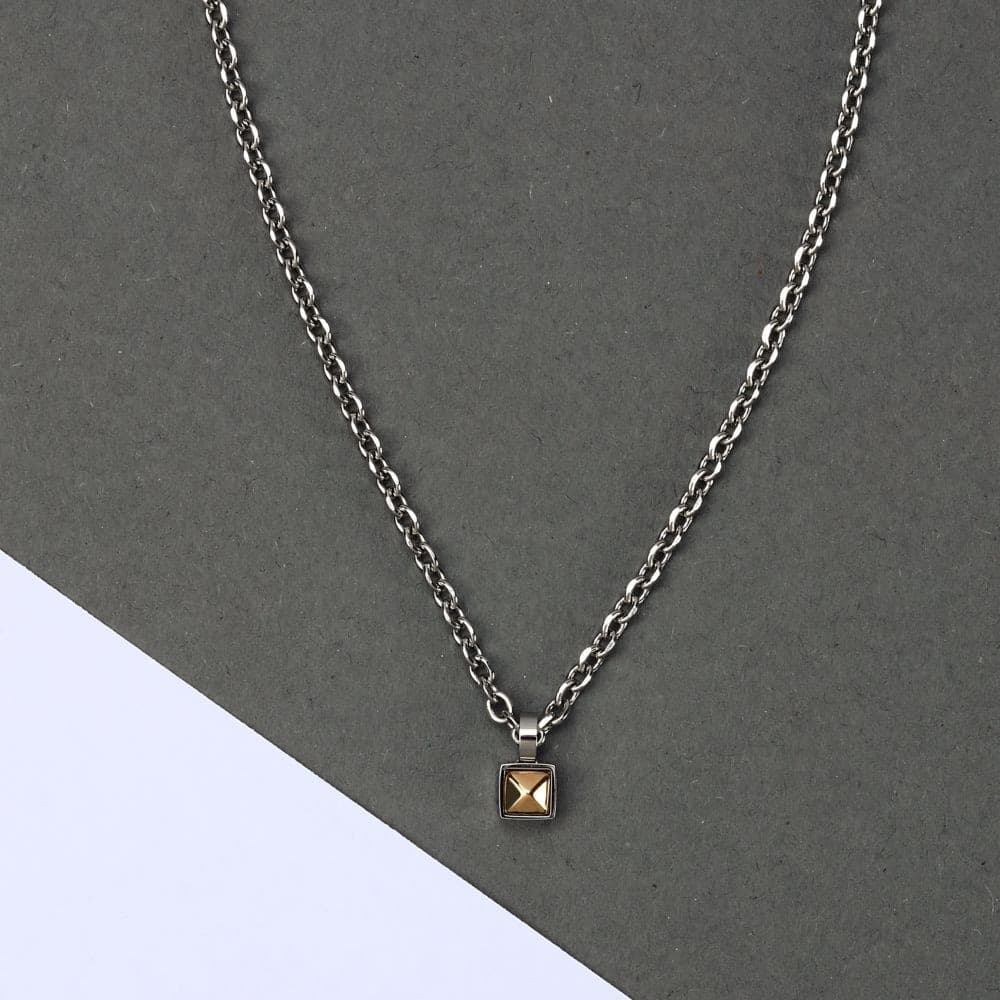 Collana Morellato Gold Uomo Acciaio Silver con Pendente Oro (SATM26) - 6