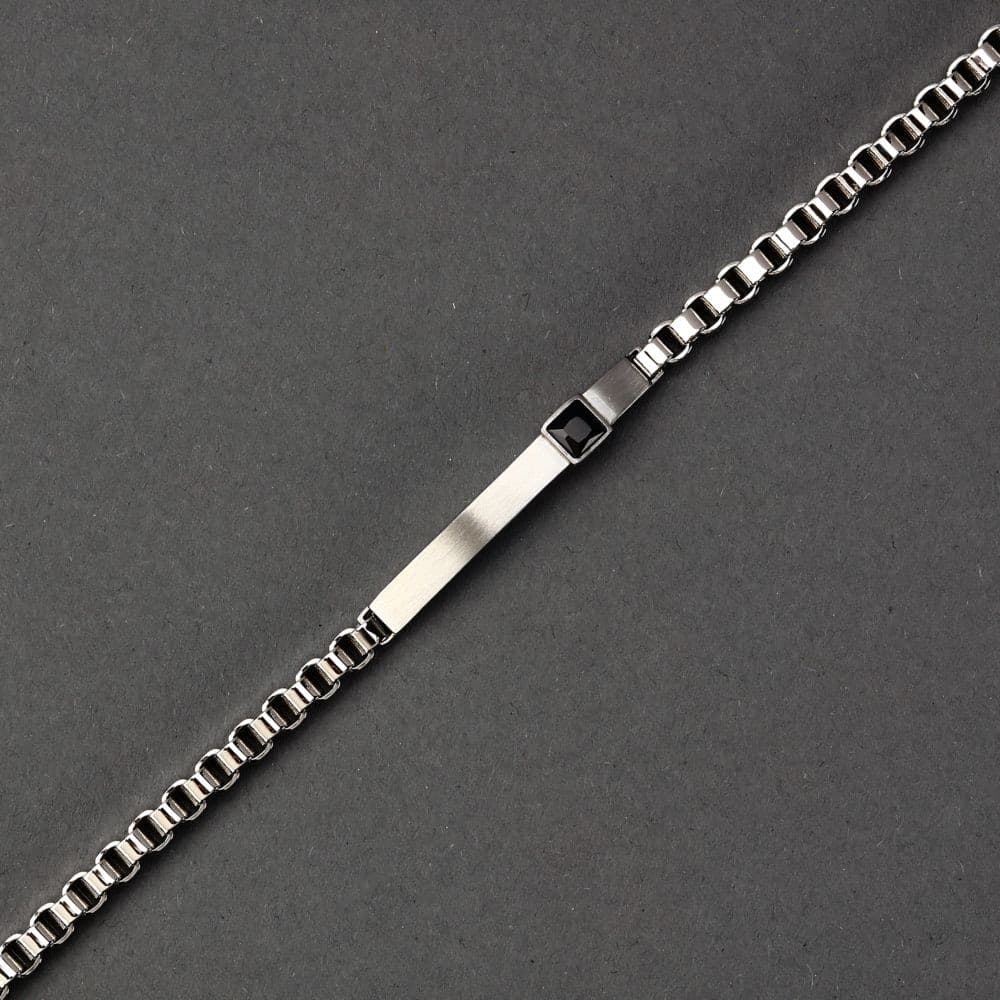 Morellato Urban – Bracciale Uomo Acciaio con Zircone Nero (SABH44) - 4