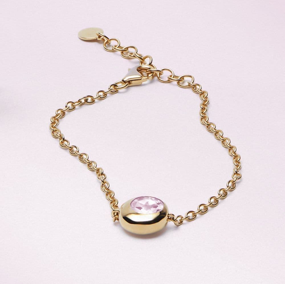 Morellato Tesori Eterni – Bracciale Donna Oro Quarzo Rosa (SAXN11) - 4