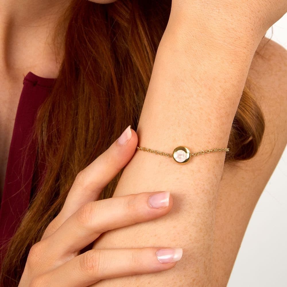 Morellato Tesori Eterni – Bracciale Donna Oro Quarzo Rosa (SAXN11) - 5