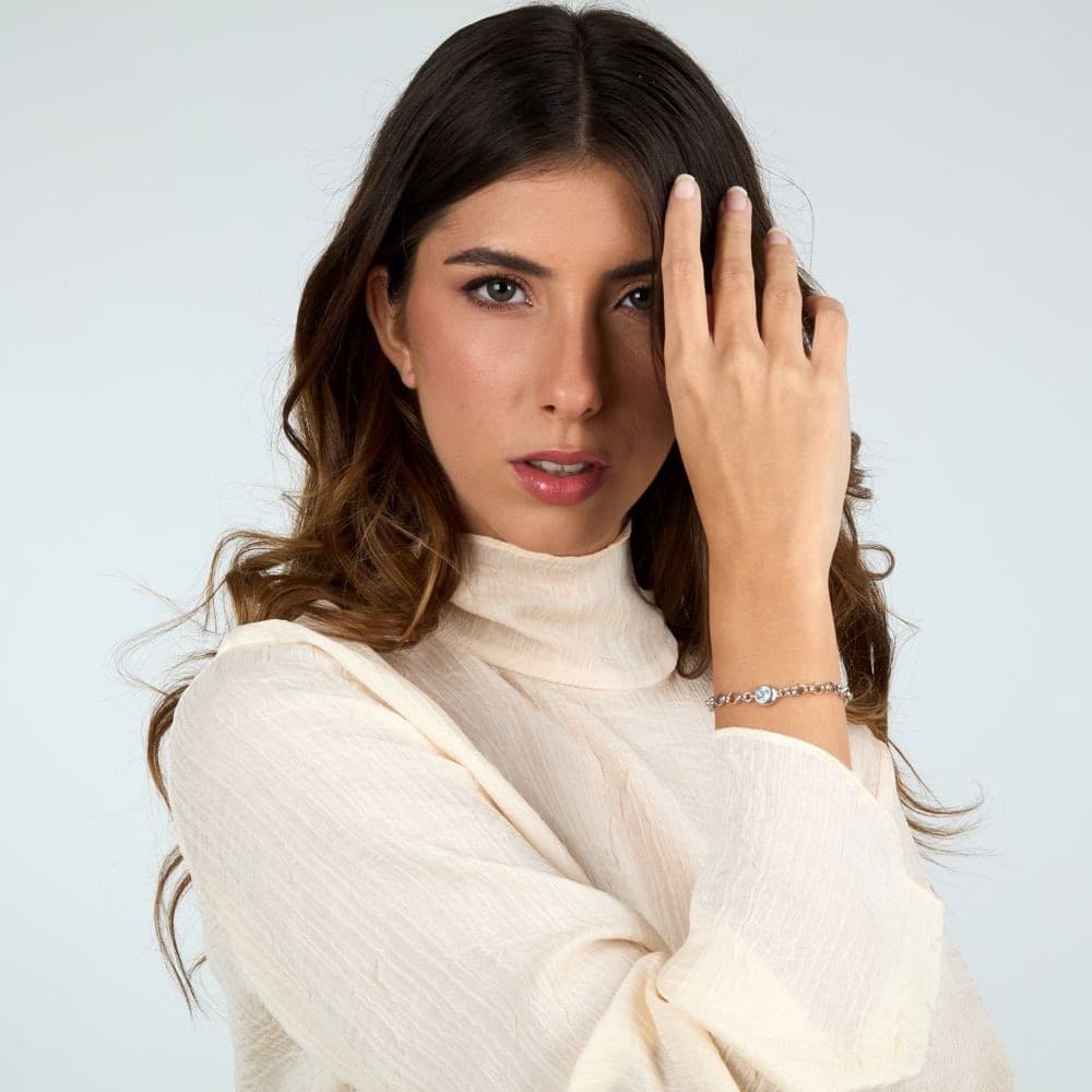 Morellato Tesori Eterni – Bracciale Donna Silver Topazio Azzurro (SAXN36) - 6