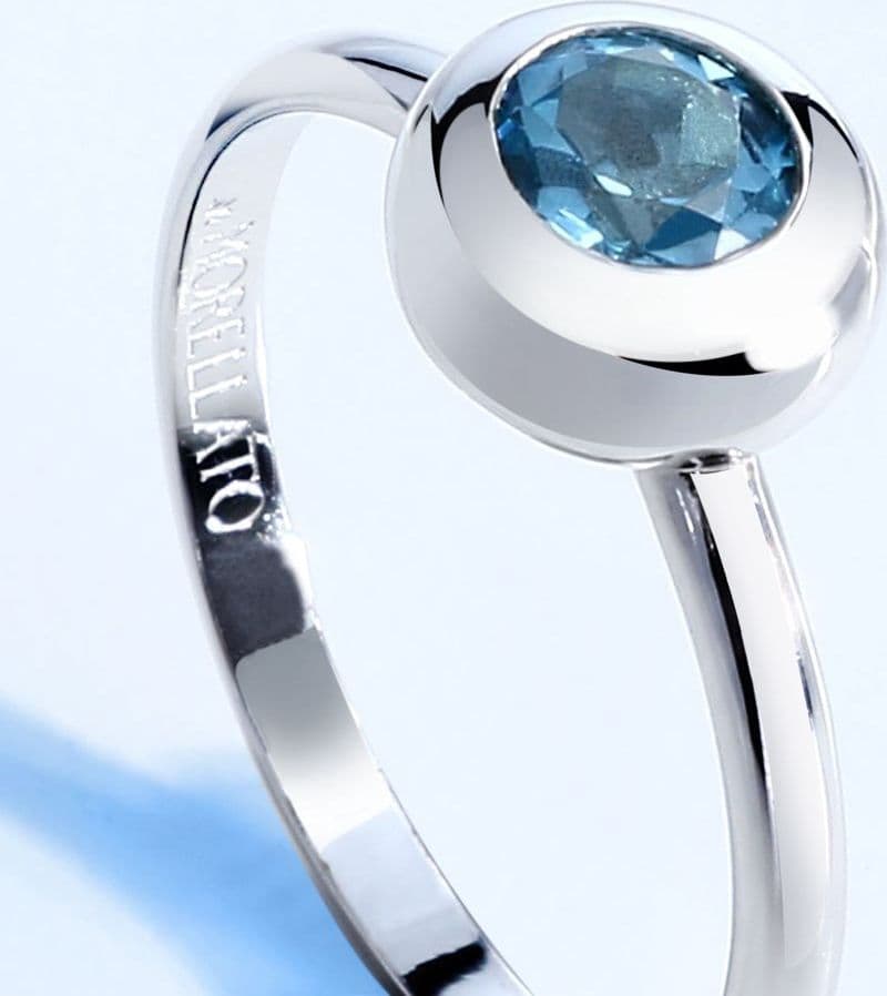 Morellato Tesori Eterni Anello Donna Silver Pietra Blu (SAXN27) - 6