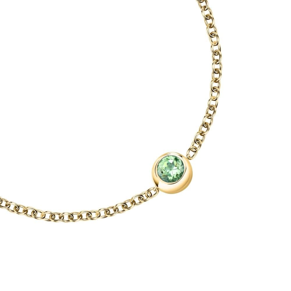 Bracciale Morellato Tesori Eterni Oro Peridoto Verde (SAXN13) - 2