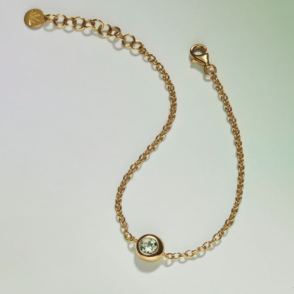 Bracciale Morellato Tesori Eterni Oro Peridoto Verde (SAXN13) - 6