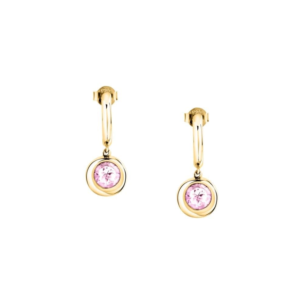 Orecchini Morellato Tesori Eterni Oro Quarzo Rosa (SAXN17) - 3