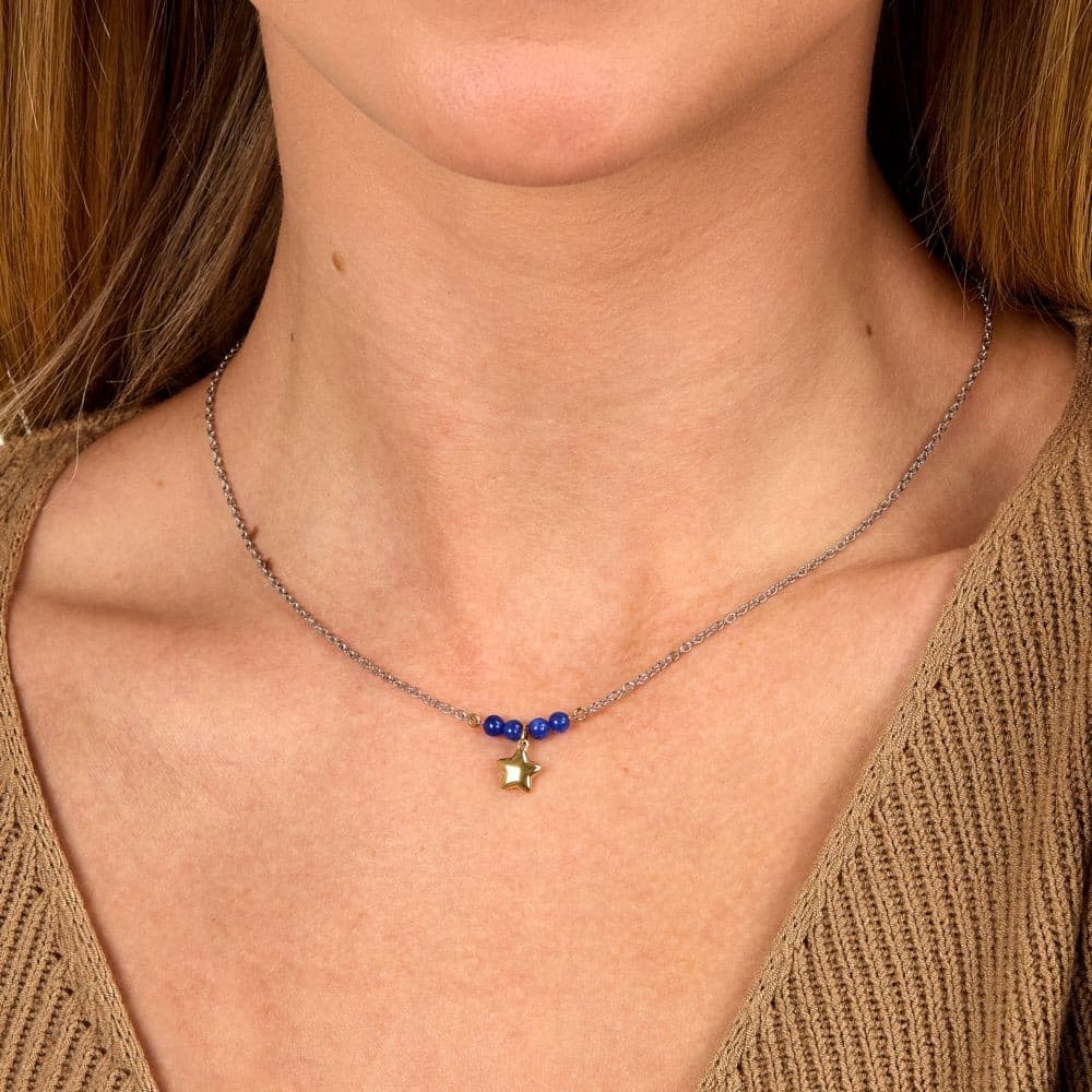 Morellato Talismani Collana Donna Stella Acciaio Bicolore (SAIX22) - 5