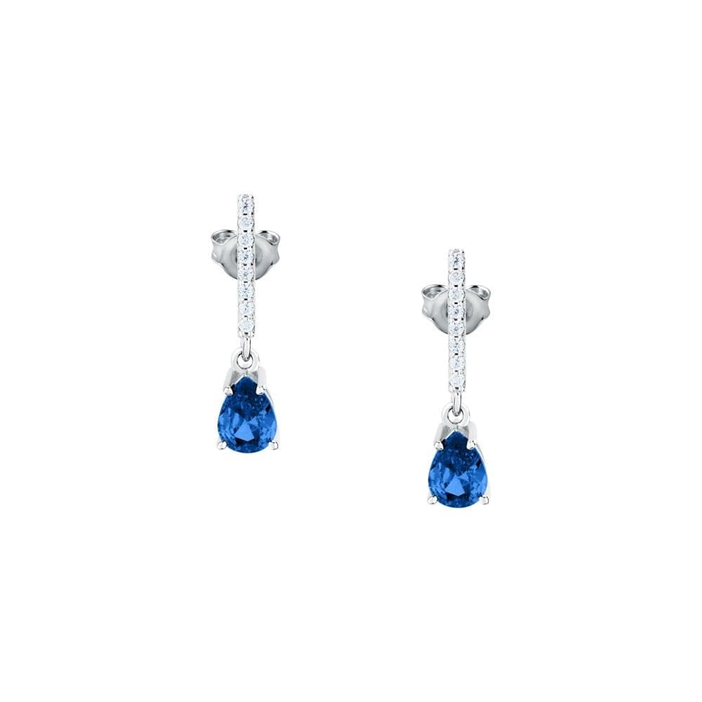 Orecchini Morellato Tesori Argento 925 Blu Donna (SAIW195) - 2