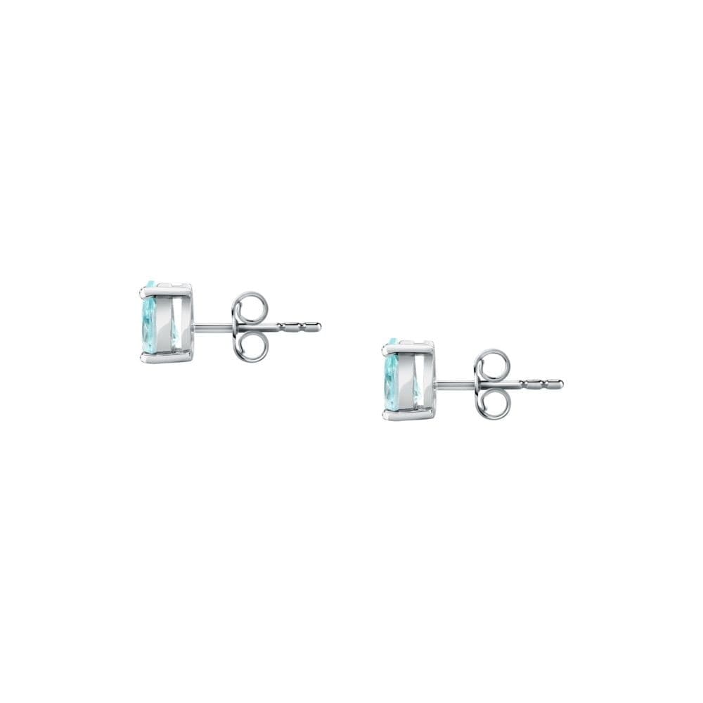 Orecchini Morellato Tesori Argento 925 Azzurri Donna (SAIW198) - 2