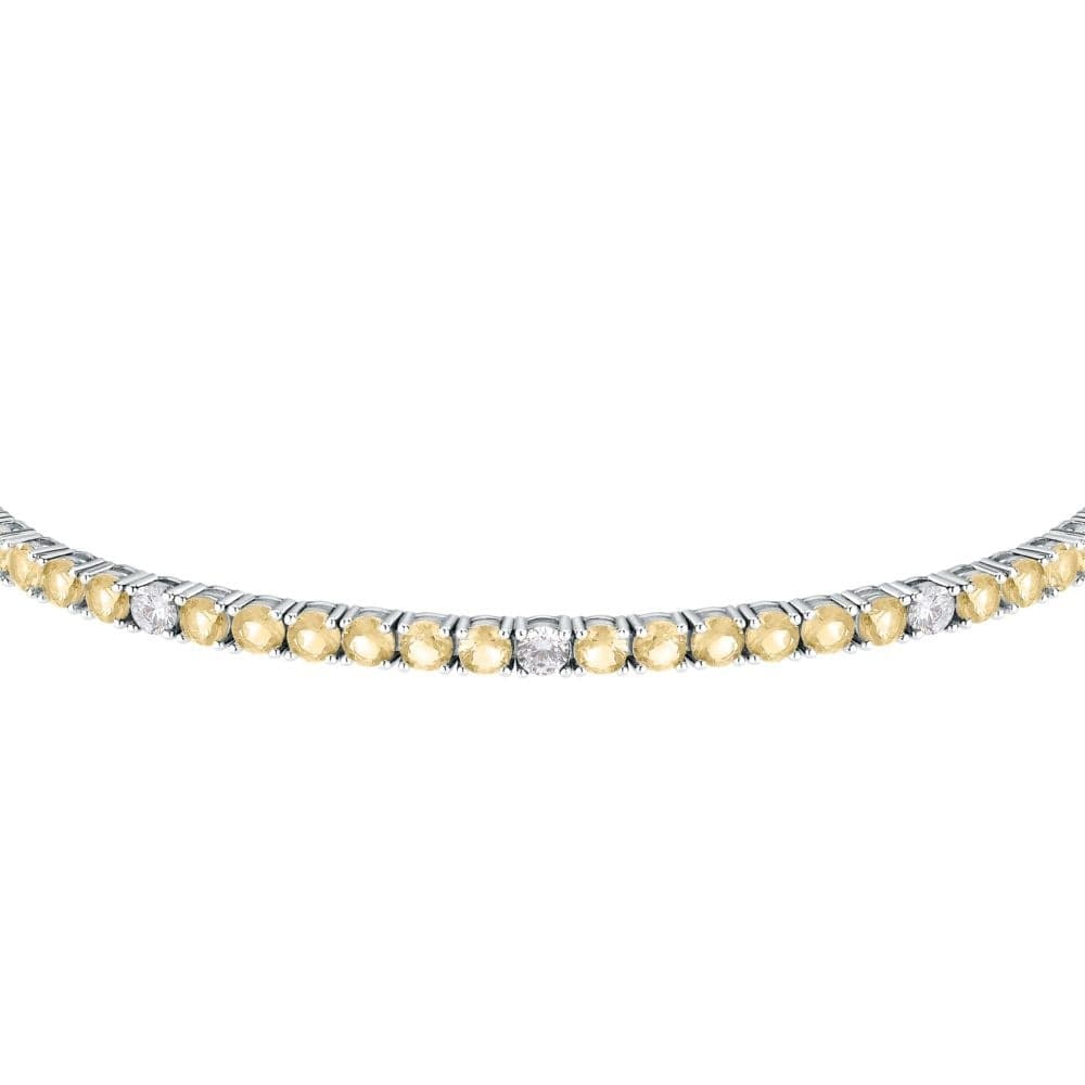 Bracciale Morellato Tesori Argento 925 Zirconi Gialli (SAIW223) - 2