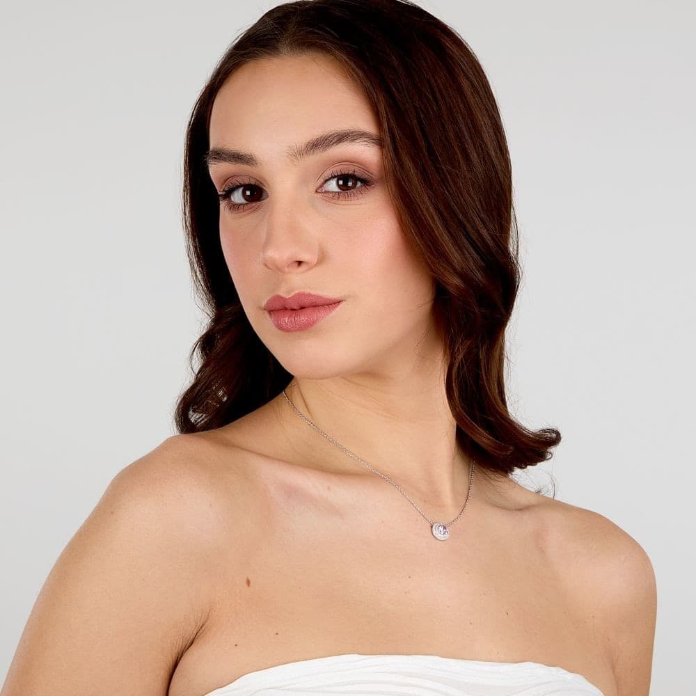 Collana Morellato Duchessa Argento 925 Rosa Zirconi (SAIW270) - 6