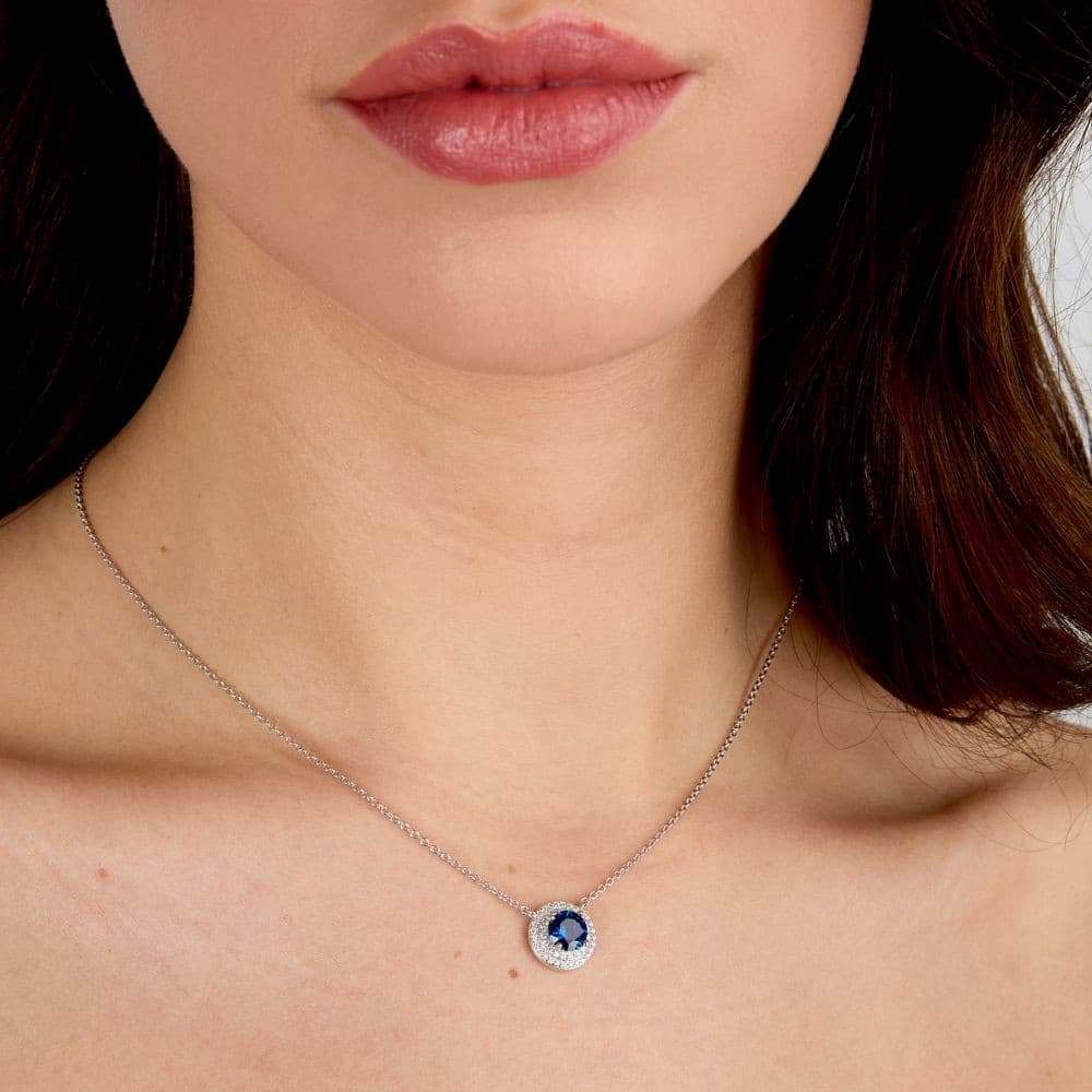 Collana Morellato Duchessa Argento 925 Blu Zirconi (SAIW271) - 5
