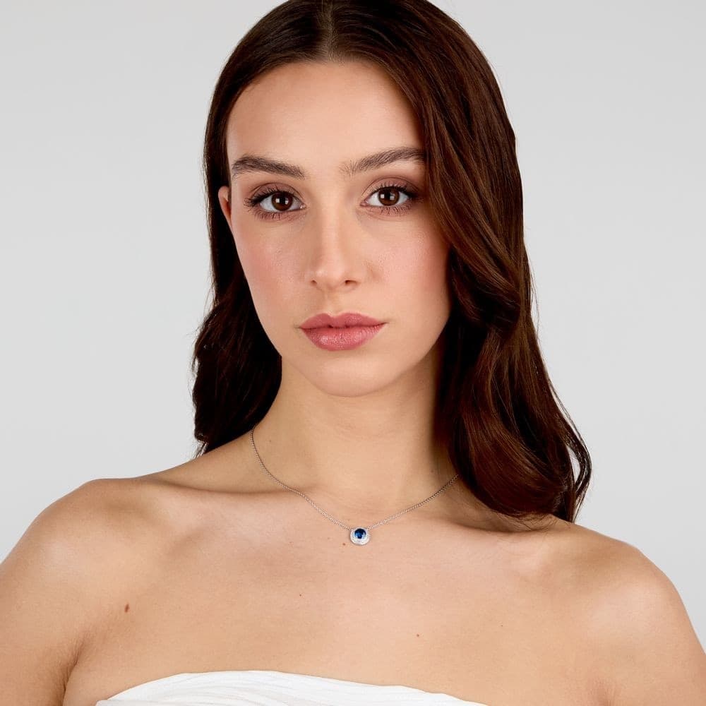 Collana Morellato Duchessa Argento 925 Blu Zirconi (SAIW271) - 6