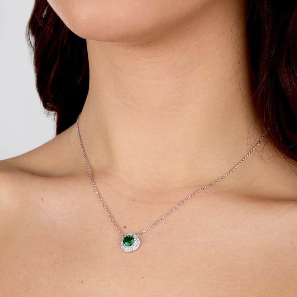 Collana Morellato Duchessa Argento 925 Verde Zirconi (SAIW272) - 5