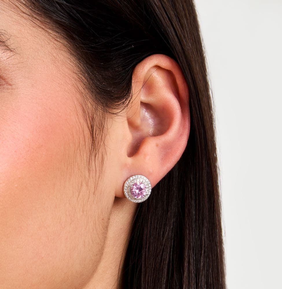 Orecchini Morellato Duchessa Argento 925 Rosa Zirconi (SAIW273) - 5